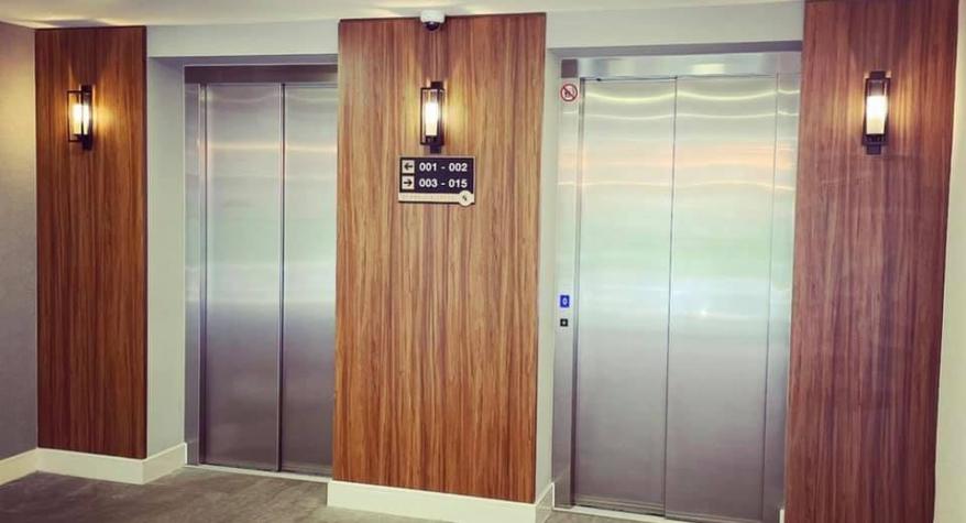 Energy saving LED lighting for offices