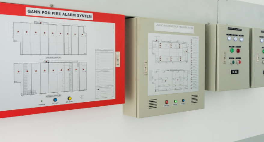 Commercial fire alarm service
