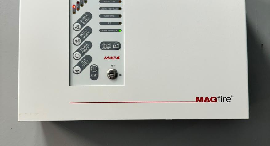 Fire alarm fault panel beeping in Bromsgrove
