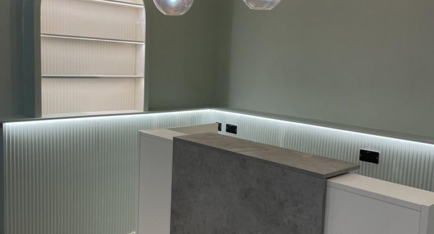 Bespoke LED Lighting for Aesthetics Clinic Reception